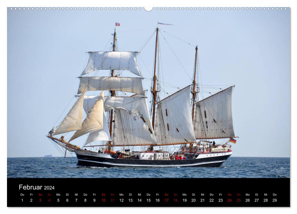 Marina Guide's Segelimpressionen 2024 (CALVENDO Premium Wandkalender 2024)