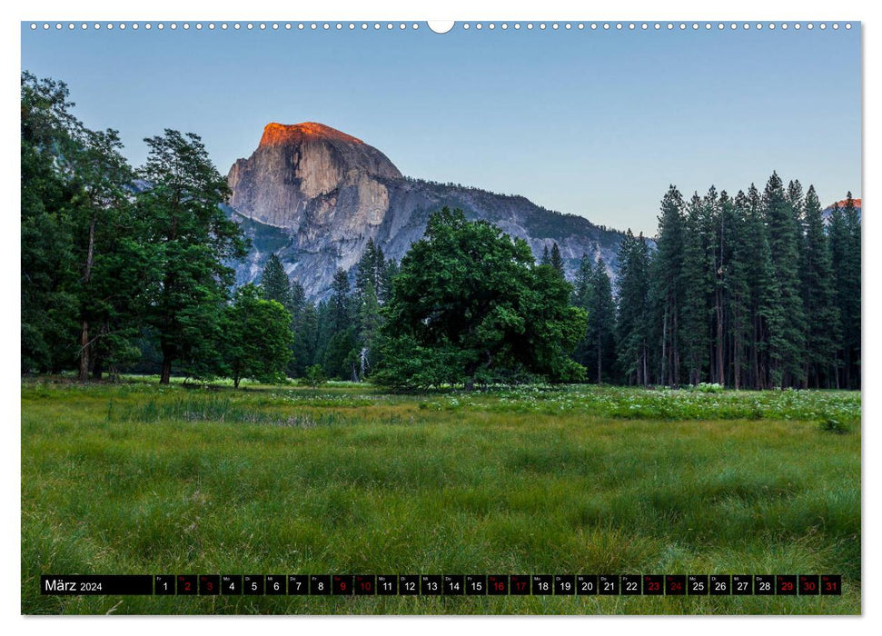 Bijoux de paysage – Paysages exquis des États-Unis (calendrier mural CALVENDO 2024) 