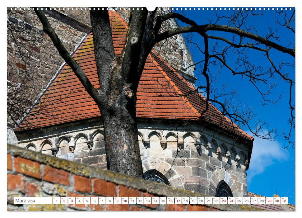 Romanik in Sachsen-Anhalt (CALVENDO Premium Wandkalender 2024)