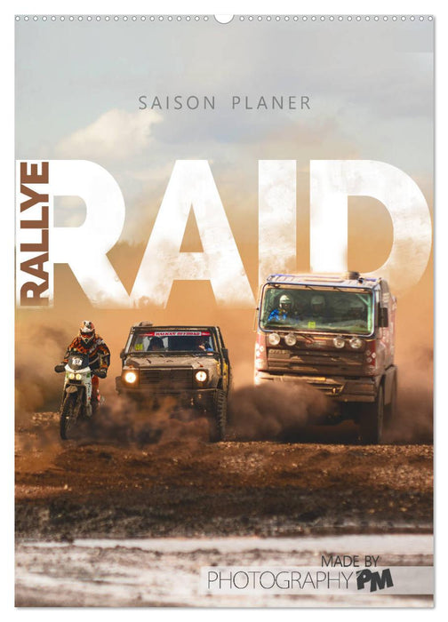RALLY RAID - Planificateur de saison (Calendrier mural CALVENDO 2024) 