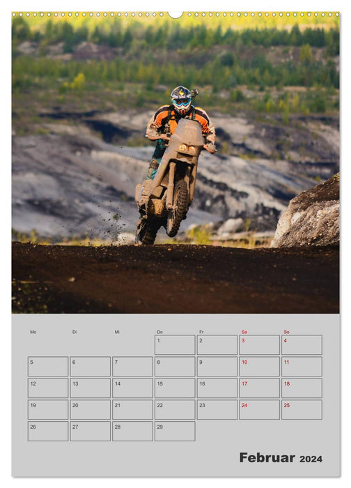 RALLY RAID - Planificateur de saison (Calendrier mural CALVENDO 2024) 