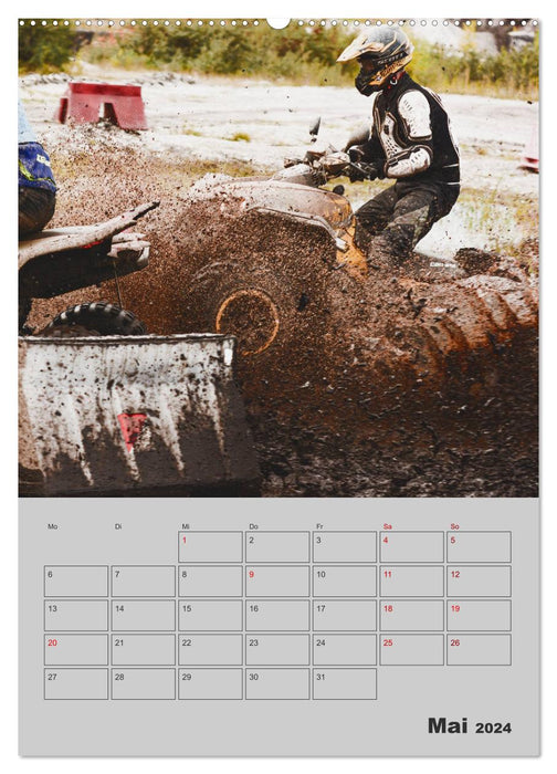 RALLY RAID - Planificateur de saison (Calendrier mural CALVENDO 2024) 