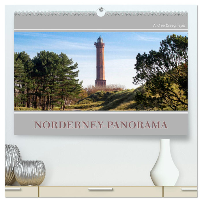 Norderney-Panorama (CALVENDO Premium Wandkalender 2024)