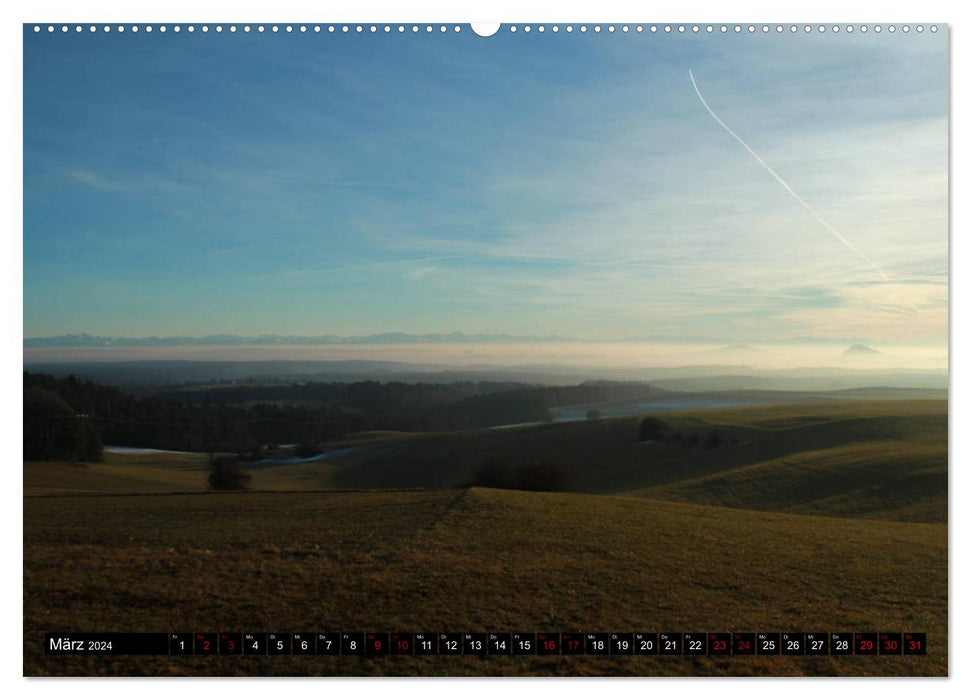 Impressionen aus dem Hegau und der Schwäbischen Alb (CALVENDO Wandkalender 2024)