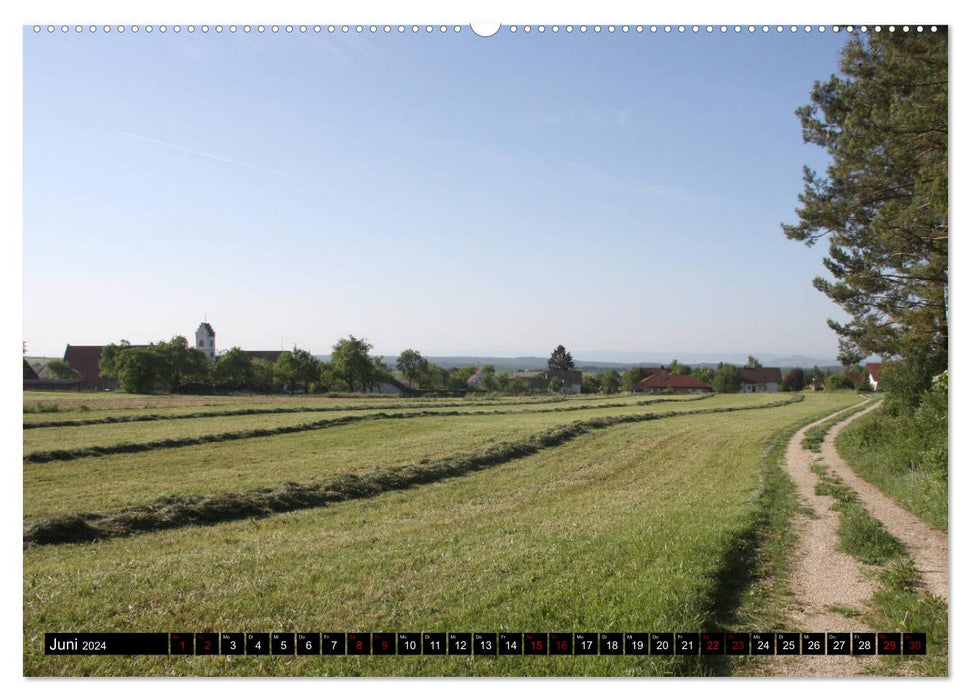 Impressionen aus dem Hegau und der Schwäbischen Alb (CALVENDO Wandkalender 2024)