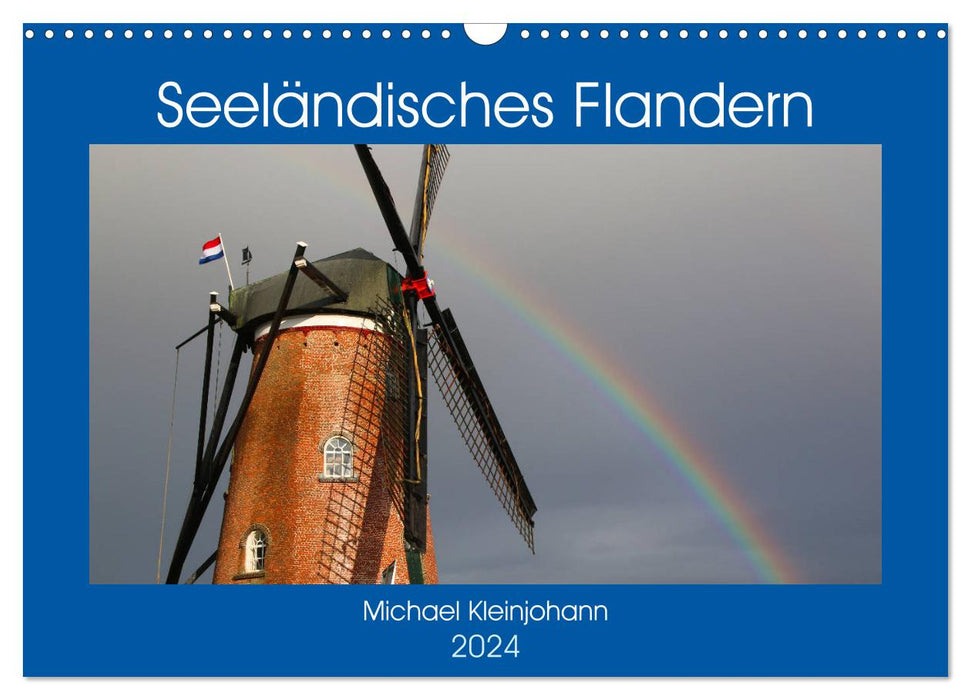 Flandre zélandaise (calendrier mural CALVENDO 2024) 