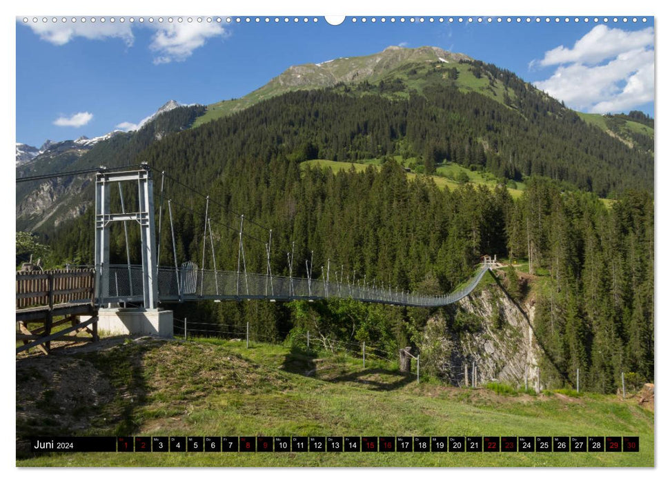 Brücken im deutschsprachigen Raum (CALVENDO Premium Wandkalender 2024)