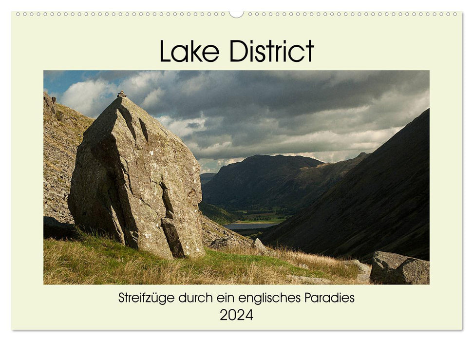 Lake District - Incursions dans un paradis anglais (Calendrier mural CALVENDO 2024) 