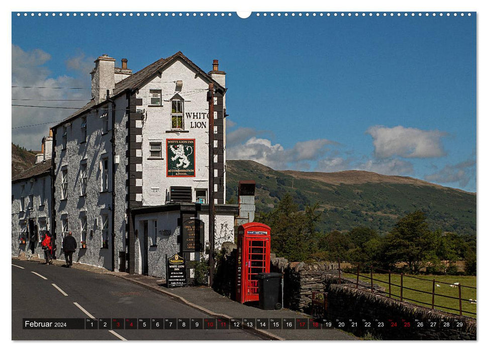 Lake District - Streifzüge durch ein englisches Paradies (CALVENDO Wandkalender 2024)