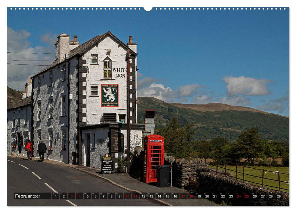 Lake District - Incursions dans un paradis anglais (Calendrier mural CALVENDO 2024) 