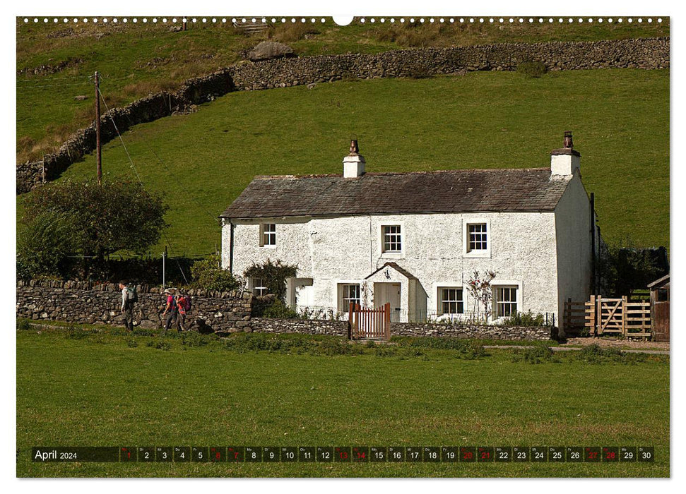 Lake District - Incursions dans un paradis anglais (Calendrier mural CALVENDO 2024) 