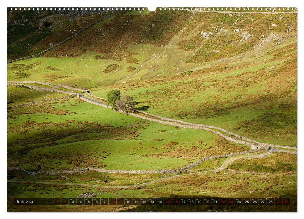 Lake District - Incursions dans un paradis anglais (Calendrier mural CALVENDO 2024) 