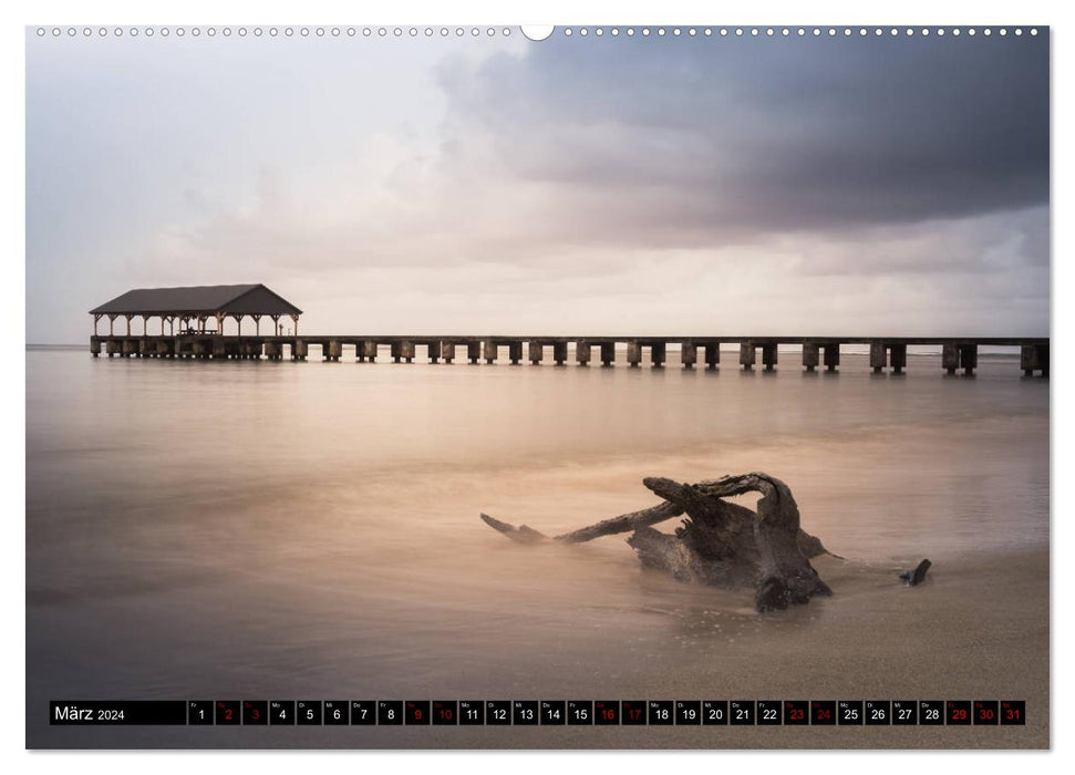 Dream destination Hawaii - Pearl in the Pacific (CALVENDO wall calendar 2024) 