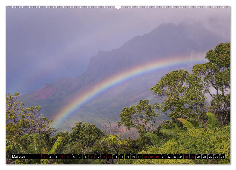 Destination de rêve Hawaï - Perle du Pacifique (Calendrier mural CALVENDO 2024) 