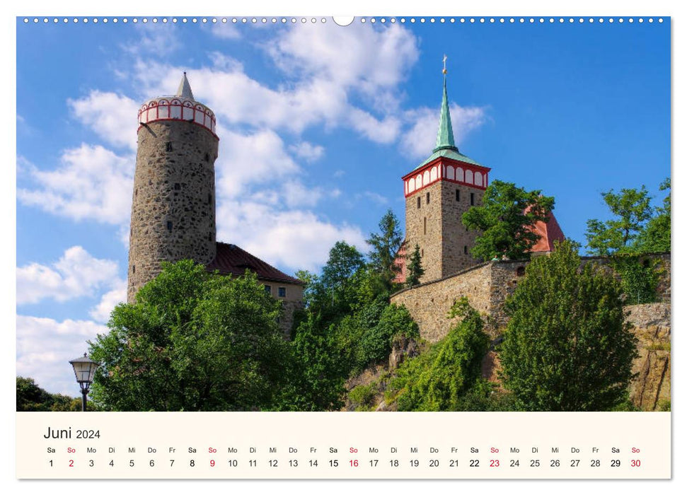 Bautzen - Perle de Haute-Lusace (Calendrier mural CALVENDO 2024) 