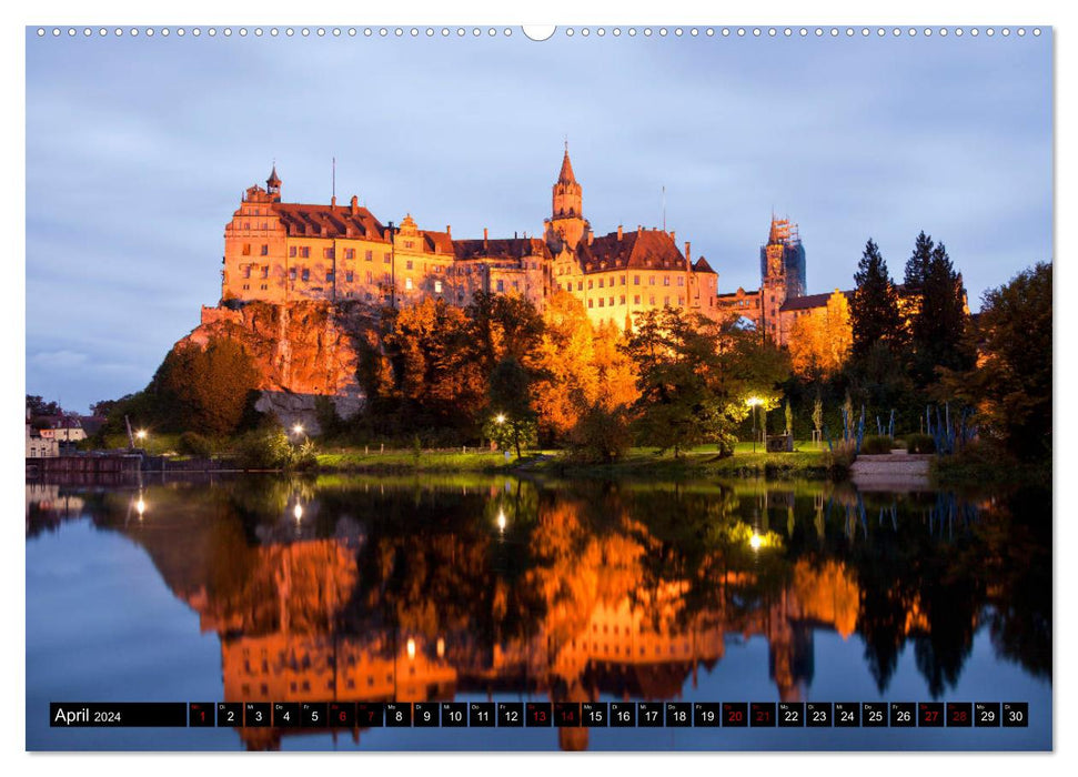 Burgen und Schlösser (CALVENDO Premium Wandkalender 2024)