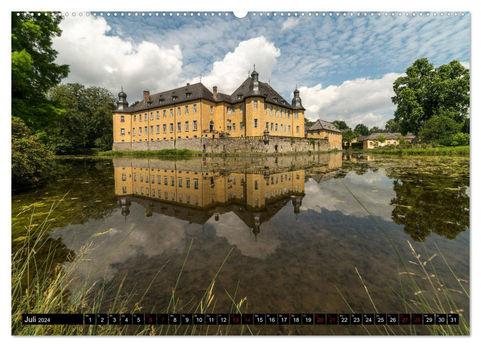 Burgen und Schlösser (CALVENDO Premium Wandkalender 2024)