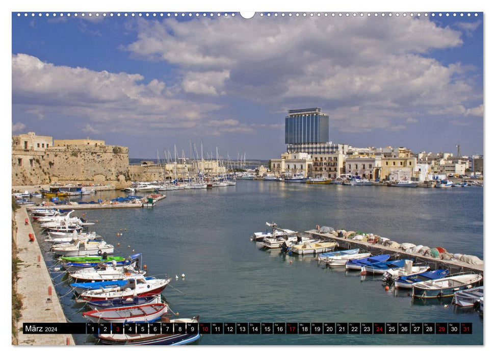 Apulia - A round trip (CALVENDO wall calendar 2024) 