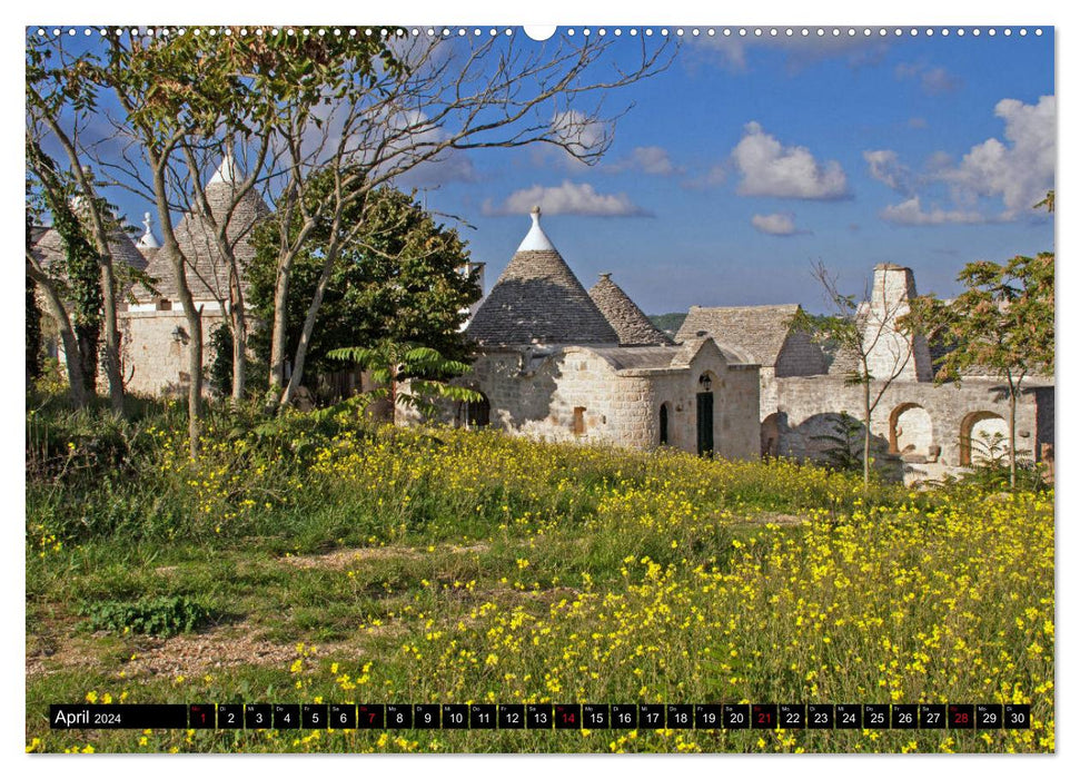 Apulia - A round trip (CALVENDO wall calendar 2024) 