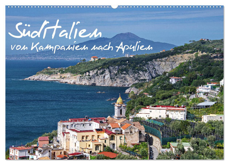 Southern Italy - From Campania to Apulia (CALVENDO wall calendar 2024) 