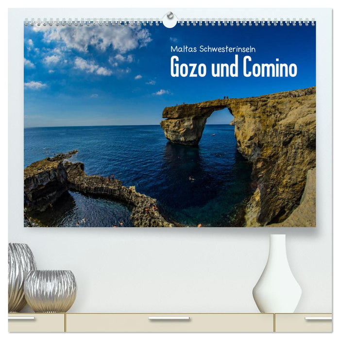 Maltas Schwesterinseln Gozo und Comino (CALVENDO Premium Wandkalender 2024)