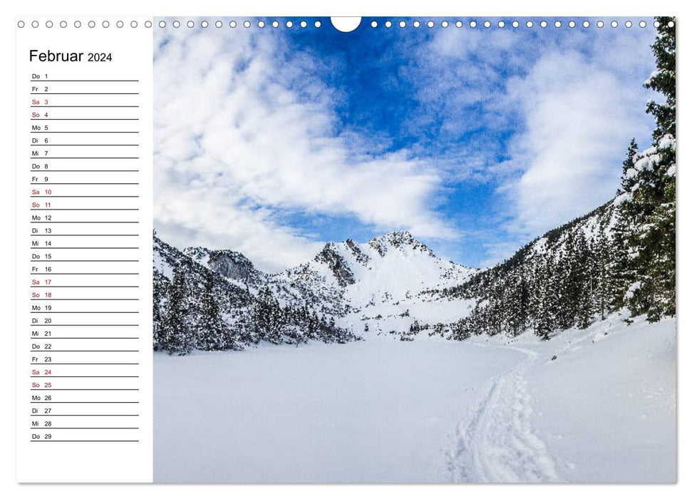 Atemberaubende Alpenwelt (CALVENDO Wandkalender 2024)