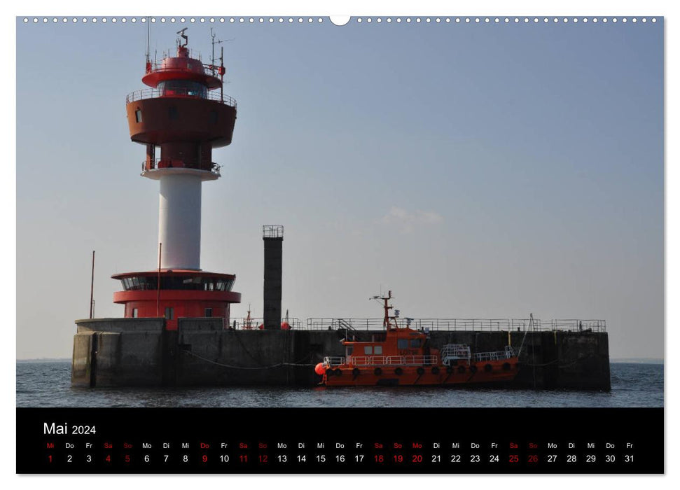 Impressions de navigation du Guide Marina 2024 (Calendrier mural CALVENDO 2024) 