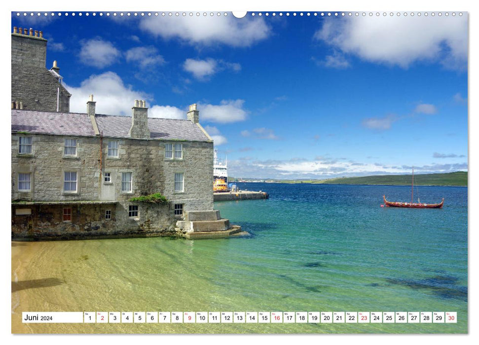 Scotland - The North of Great Britain (CALVENDO Wall Calendar 2024) 