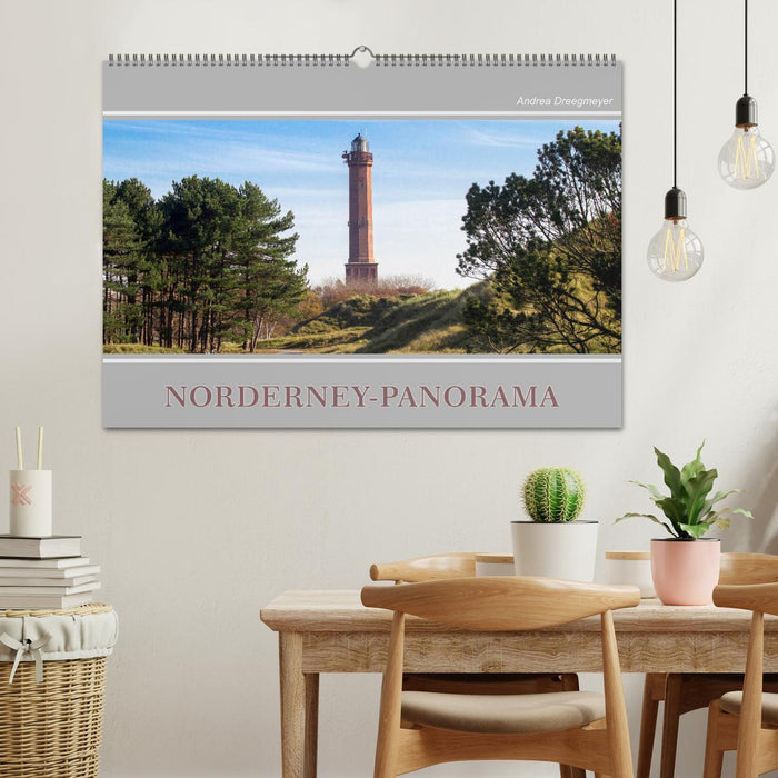 Norderney Panorama (Calendrier mural CALVENDO 2024) 