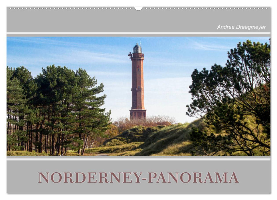Norderney Panorama (Calendrier mural CALVENDO 2024) 