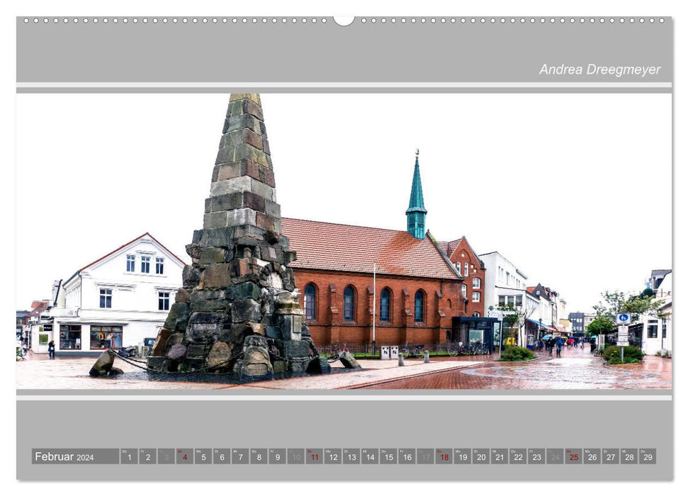 Norderney Panorama (Calendrier mural CALVENDO 2024) 