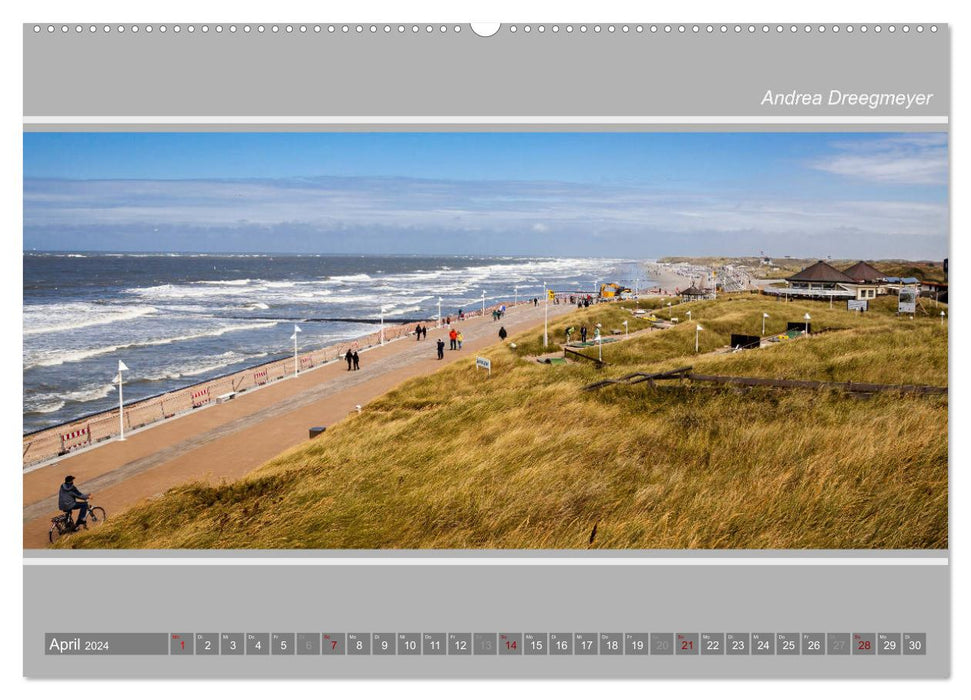 Norderney Panorama (Calendrier mural CALVENDO 2024) 