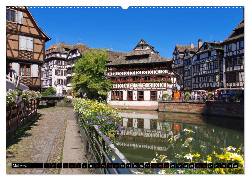 Straßburg - Im Herzen Europas (CALVENDO Premium Wandkalender 2024)