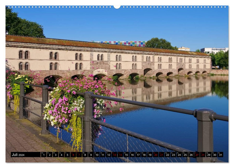 Straßburg - Im Herzen Europas (CALVENDO Premium Wandkalender 2024)