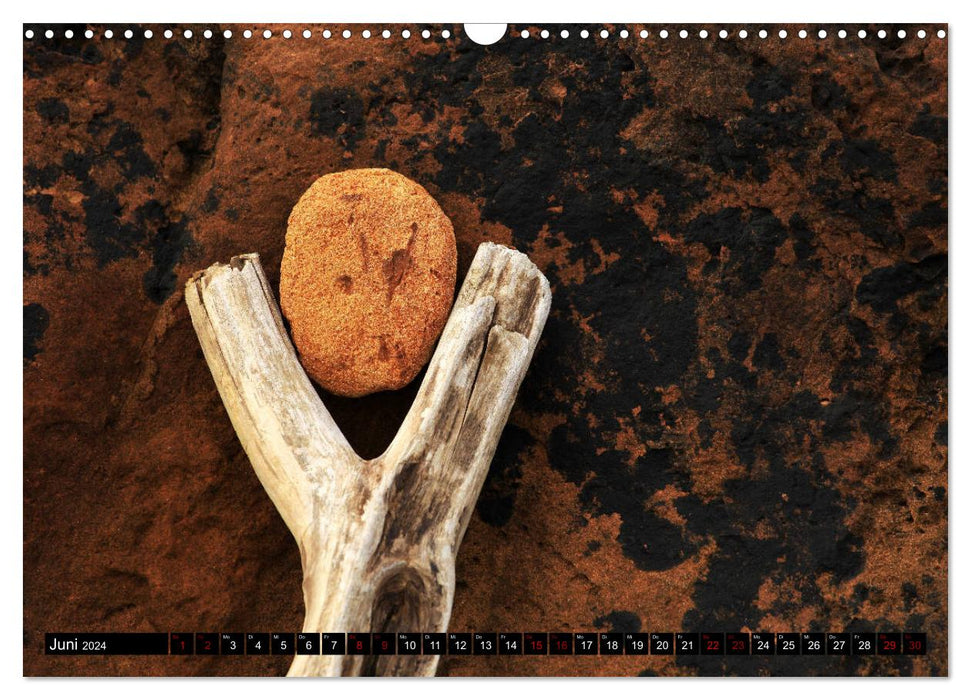 Landart - art from nature (CALVENDO wall calendar 2024) 