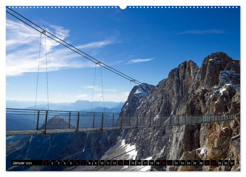 Brücken im deutschsprachigen Raum (CALVENDO Wandkalender 2024)