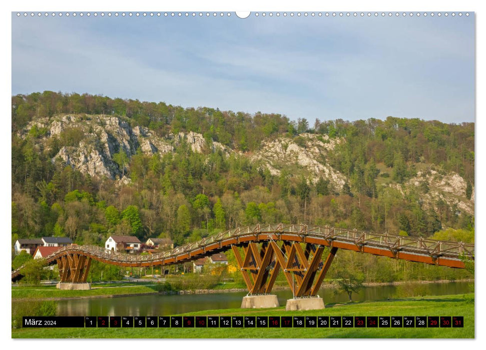 Bridges in German-speaking countries (CALVENDO wall calendar 2024) 