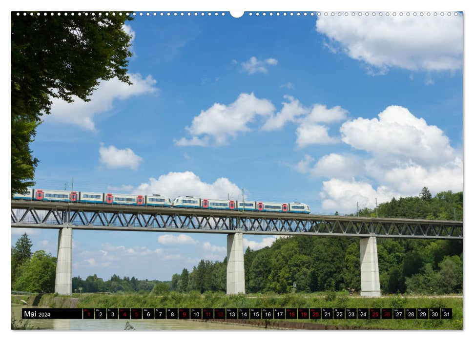 Brücken im deutschsprachigen Raum (CALVENDO Wandkalender 2024)