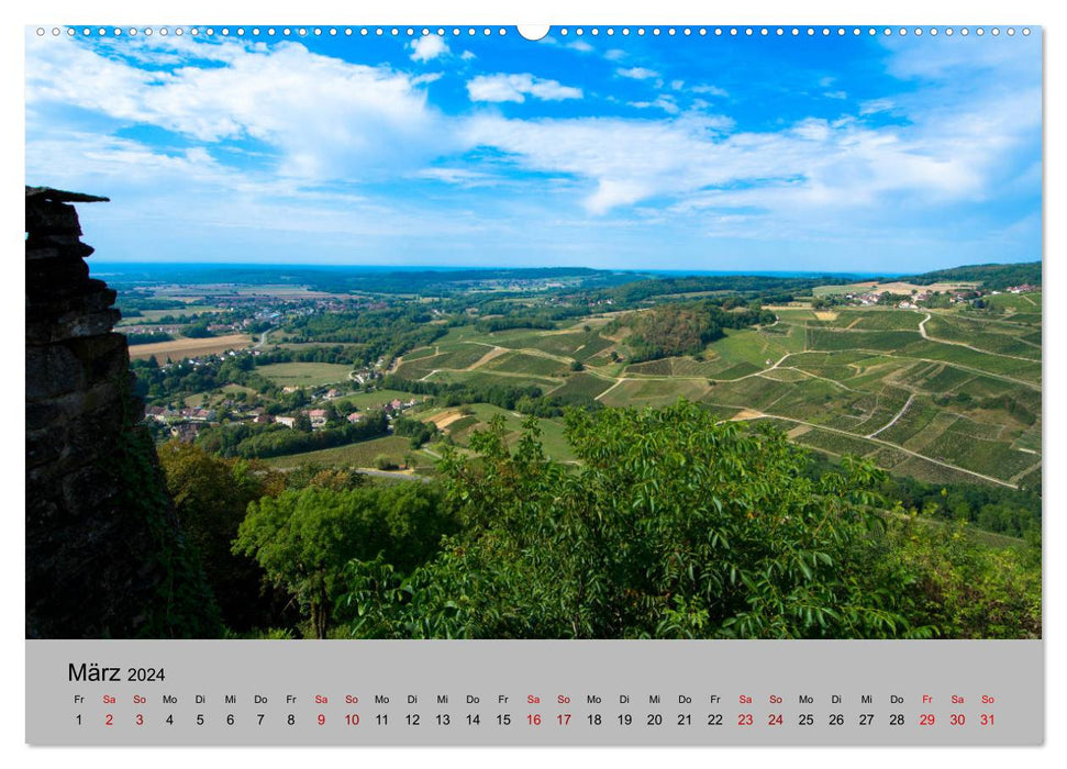 Franche Comté Magique (Calendrier mural CALVENDO 2024) 