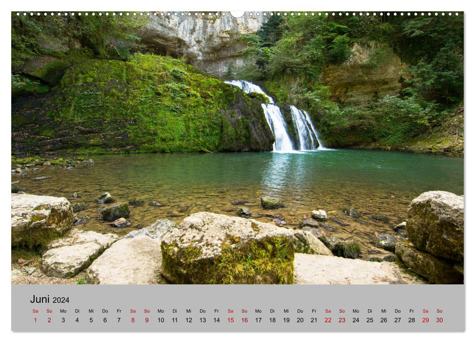 Franche Comté Magique (Calendrier mural CALVENDO 2024) 