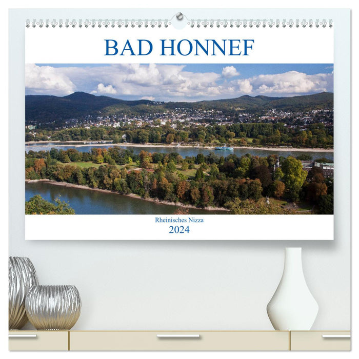 Bad Honnef - Nice rhénane (Calvendo Premium Wall Calendar 2024) 