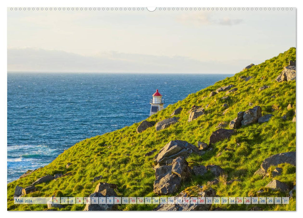 Les Lofoten - Un voyage en images (Calvendo Premium Wall Calendar 2024) 