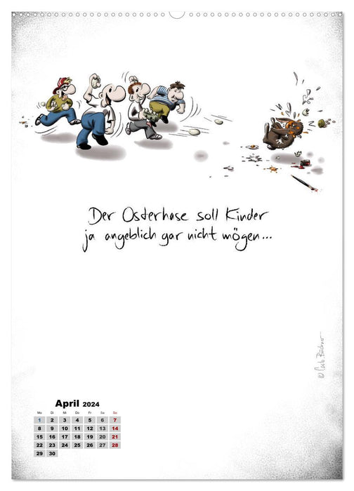 Carlo Büchner - ANOTHER YEAR!? (CALVENDO wall calendar 2024) 