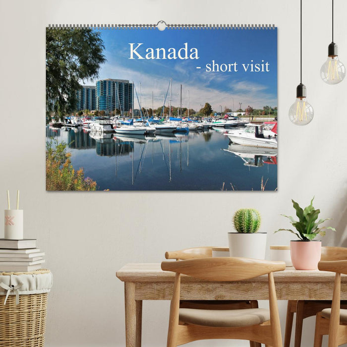 Canada - courte visite (calendrier mural CALVENDO 2024) 