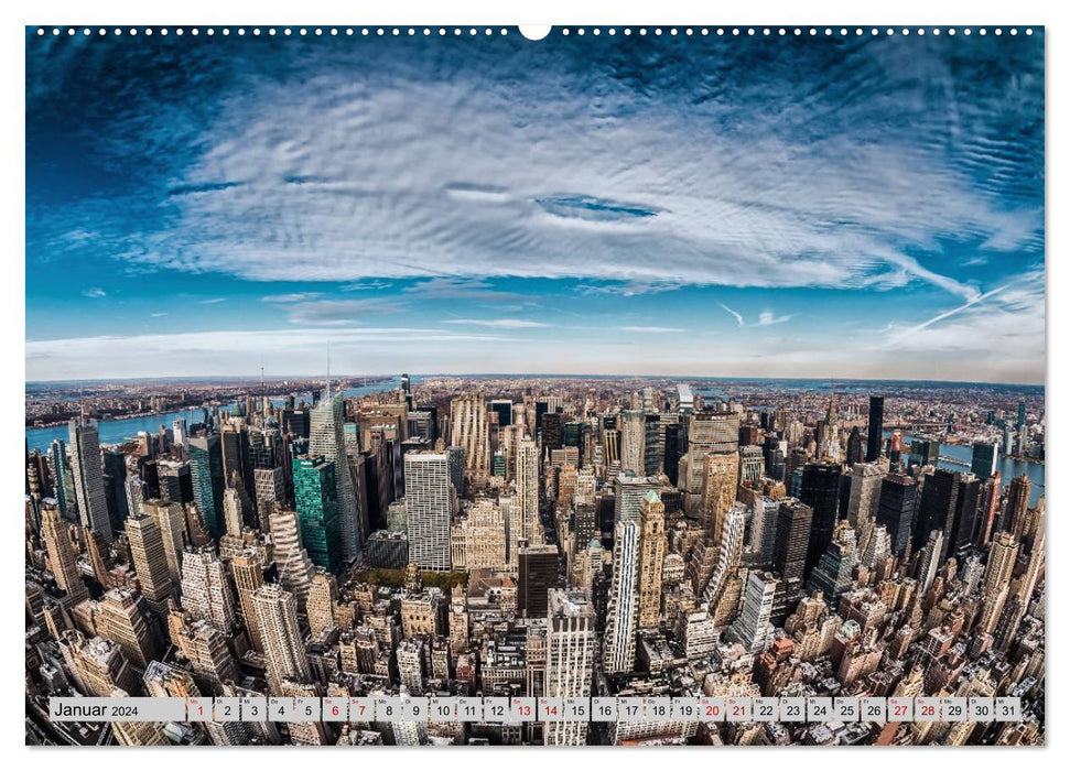 New York Impressionen 2024 (CALVENDO Premium Wandkalender 2024)