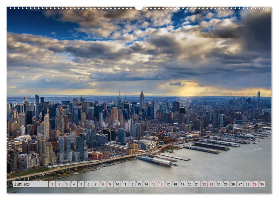 New York Impressions 2024 (CALVENDO Premium Wall Calendar 2024) 