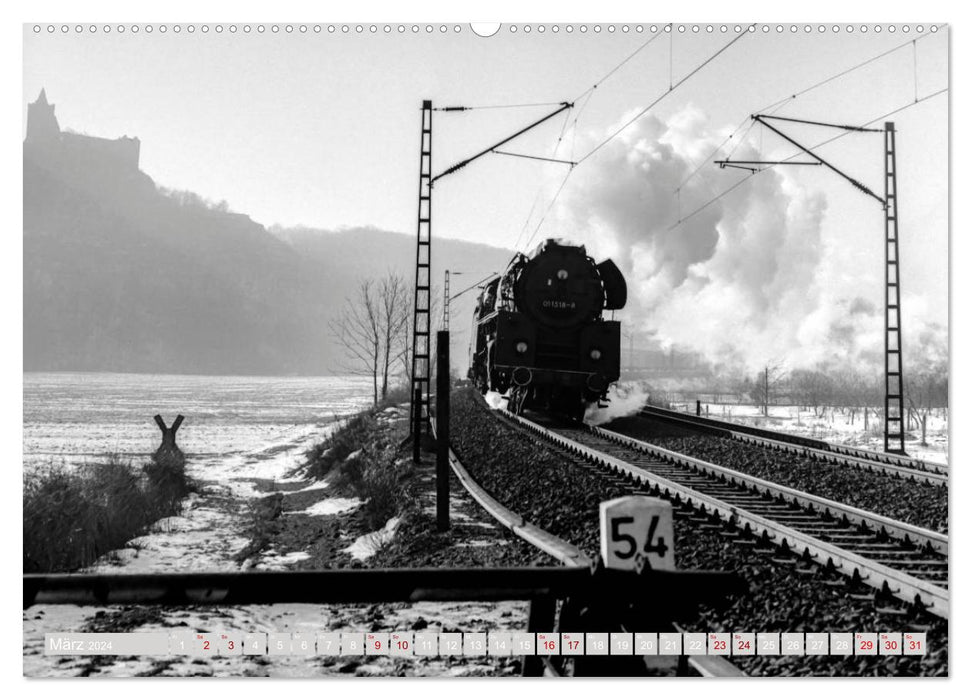 Fire, water and steam (CALVENDO Premium wall calendar 2024) 