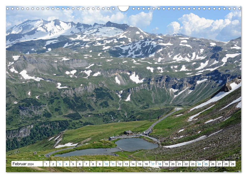 The fascination of the Großglockner - views on the Großglockner High Alpine Road (CALVENDO wall calendar 2024) 