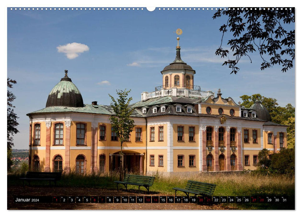 Castles and palaces (CALVENDO wall calendar 2024) 