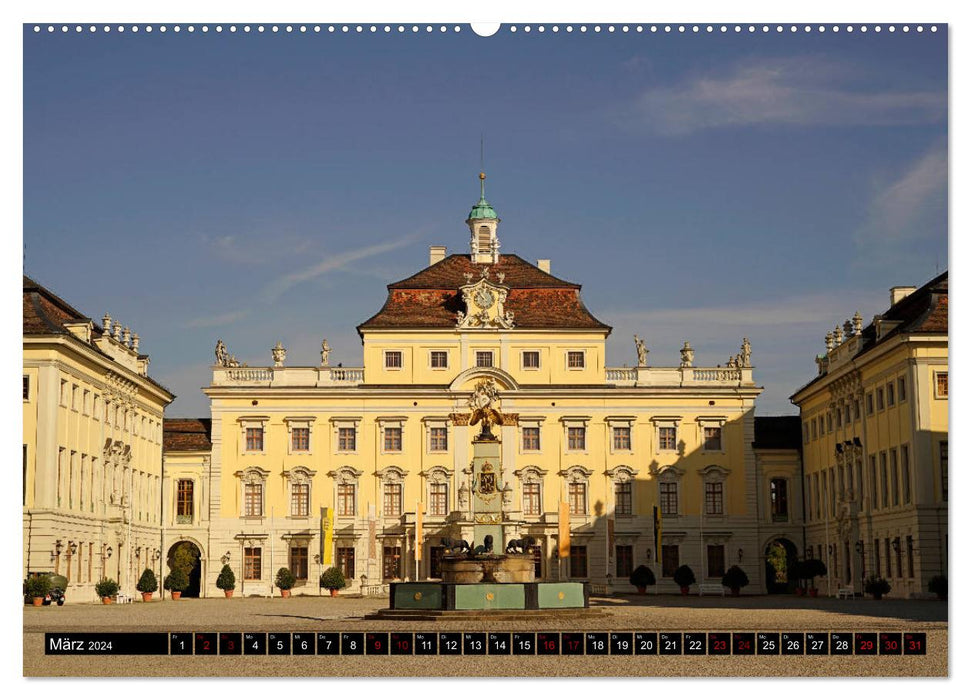 Castles and palaces (CALVENDO wall calendar 2024) 